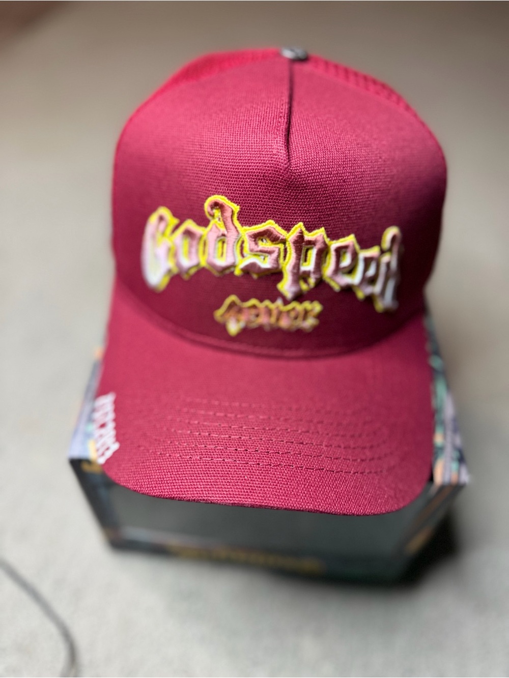 Godspeed Trucker Hat Snap Back Onesize